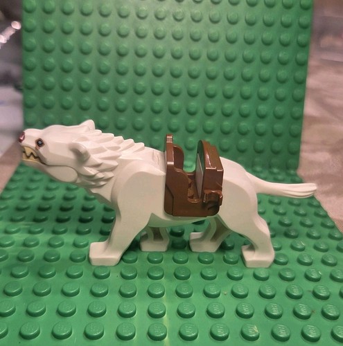 Lego white warg - white,