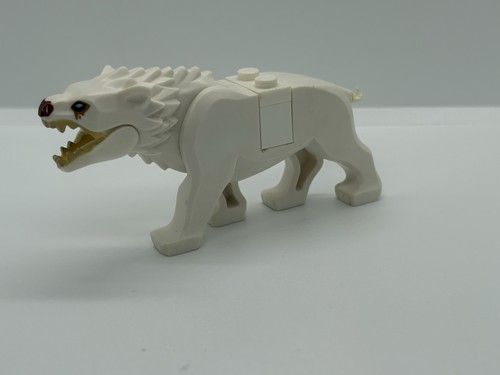 Lego white warg - warg, of