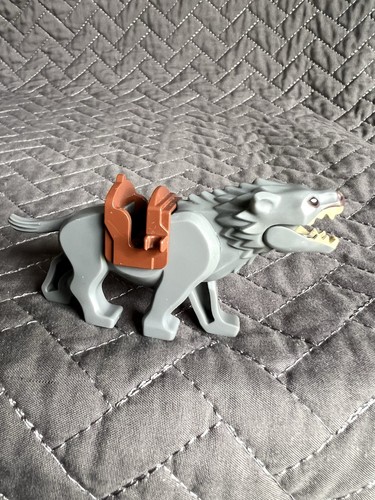 Lego gray warg minifigure - warg,